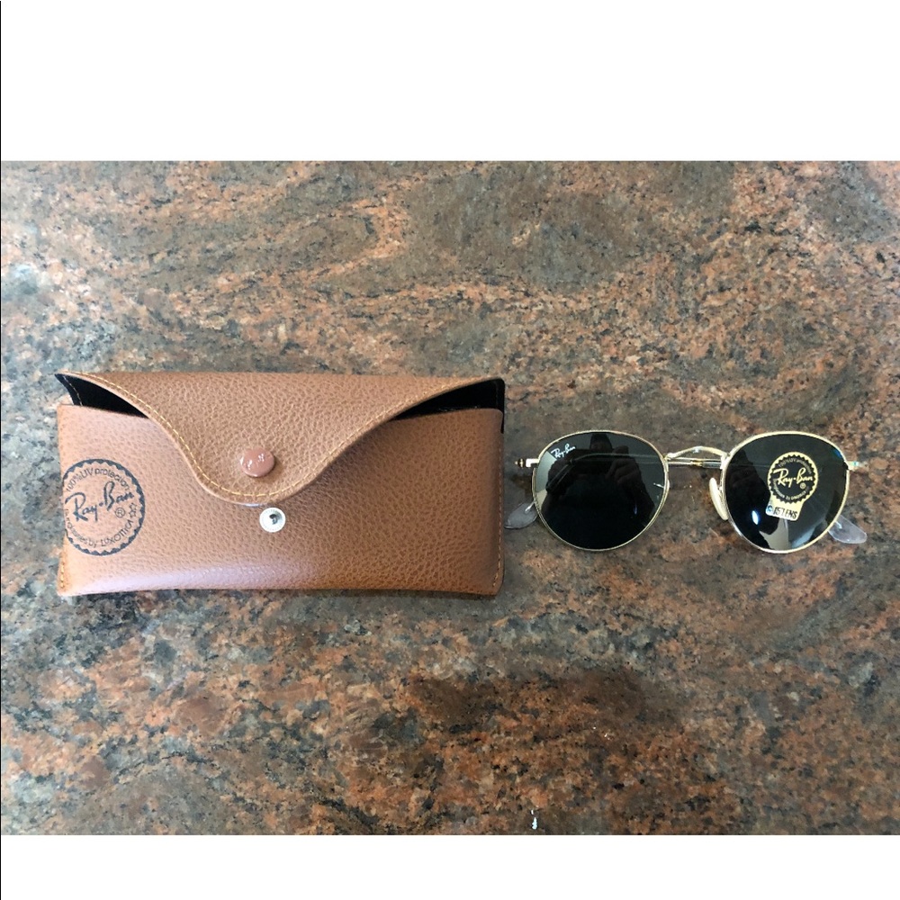 BRAND NEW round metal sunglasses